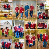 Family collage with watermark